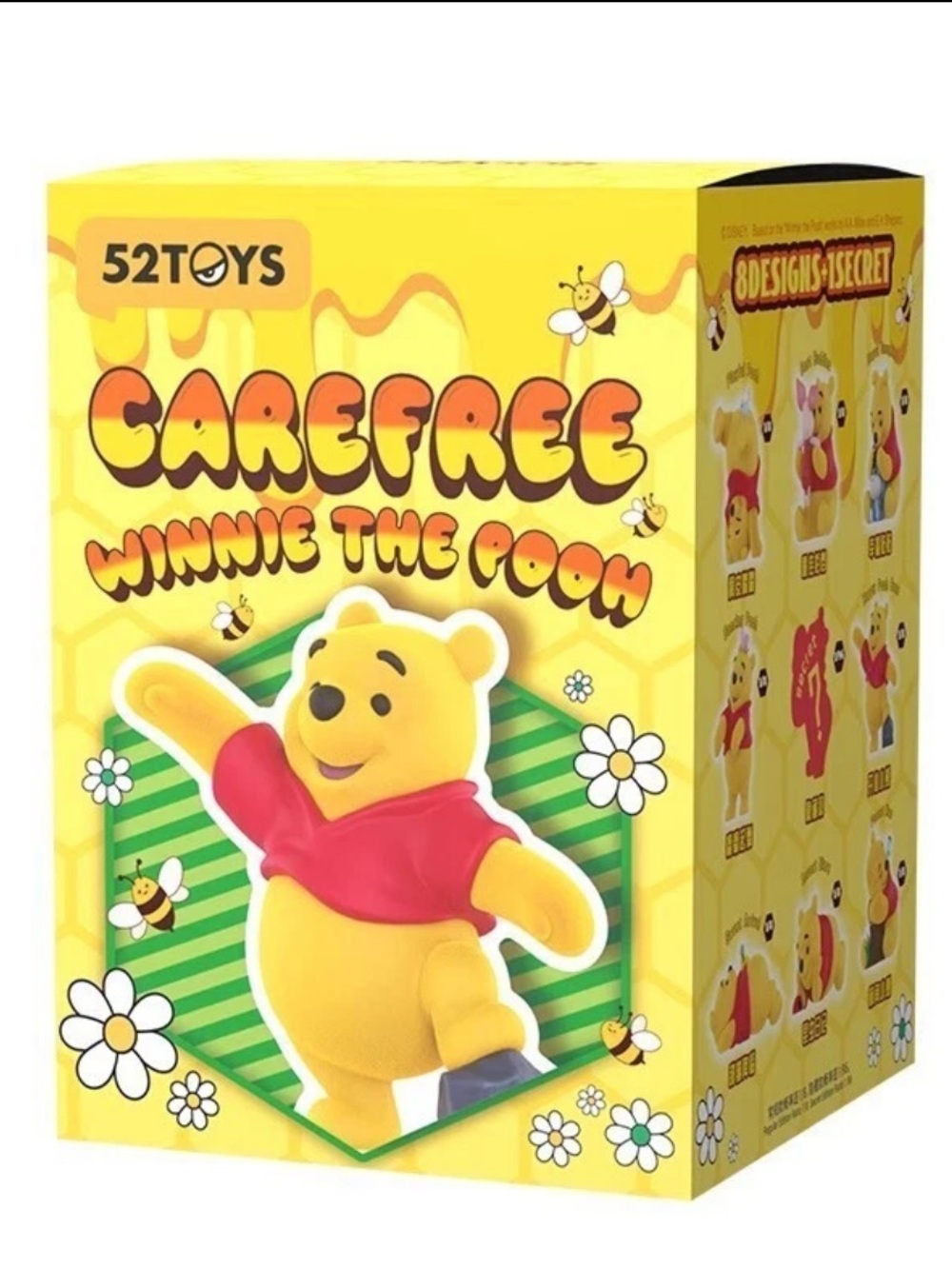 52TOYS Disney Carefree Winnie The Pooh Series Open Blind Box Figure Gift